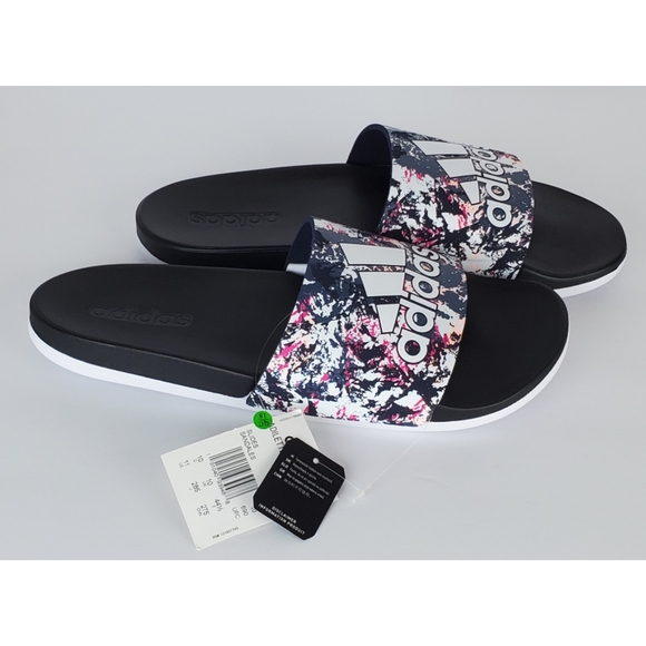 NWT Adidas adilette comfort slide sandals - Picture 7 of 14
